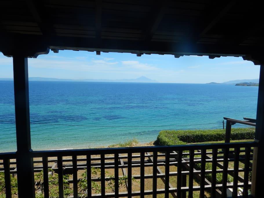 Sangue Blu Beachfront Villa Apartment Agios Nikolaos  Exteriör bild
