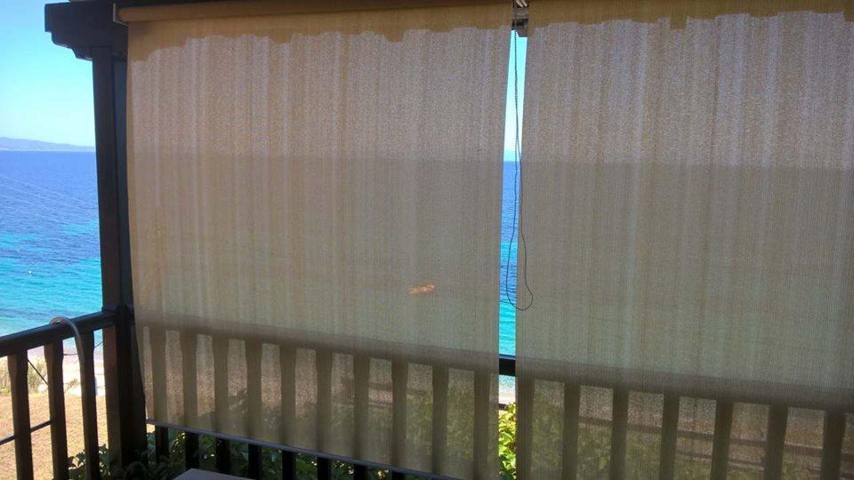Sangue Blu Beachfront Villa Apartment Agios Nikolaos  Exteriör bild